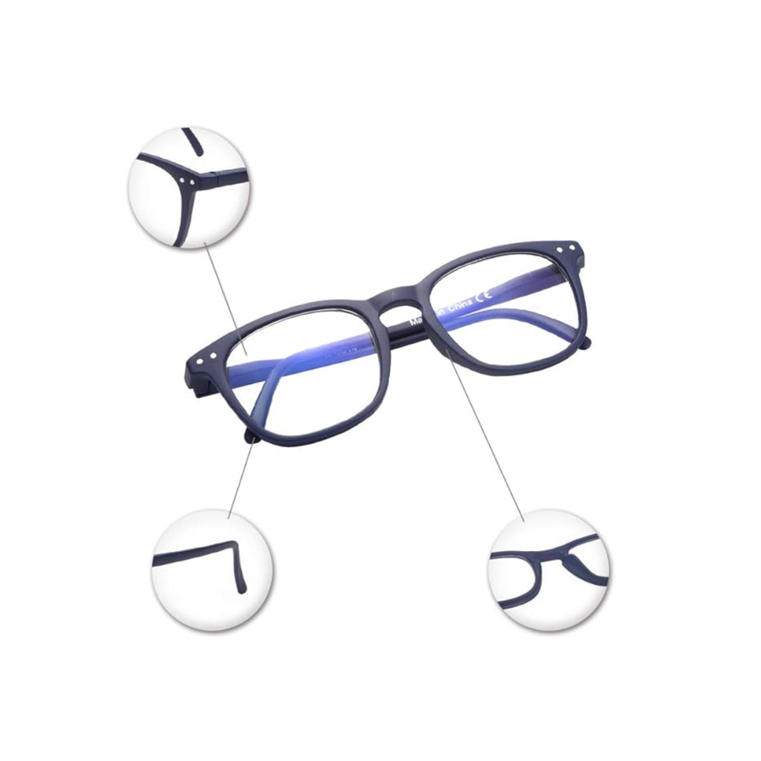 EYEGUARD Blue Light Blocking Computer Glasses for Kids,UV Protection Anti Eyestrain Lens for Boys and Gilrs(5-12 Years Old)