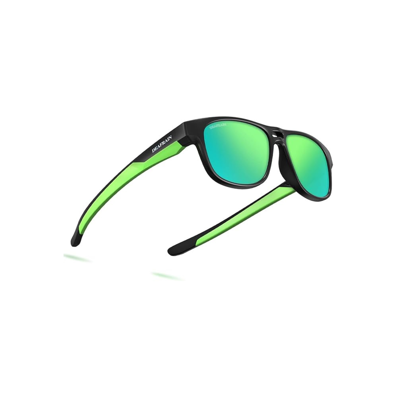 DEAFRAIN Kids Polarized Sunglasses Sport TPEE Flexible Frame 100% UV Protection for Boys Girls Age 5-13