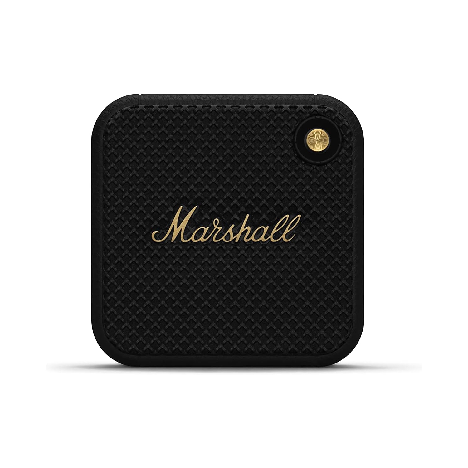 Boîte ouverte - Haut-parleur sans fil Bluetooth étanche Willen de Marshall - Noir/Laiton