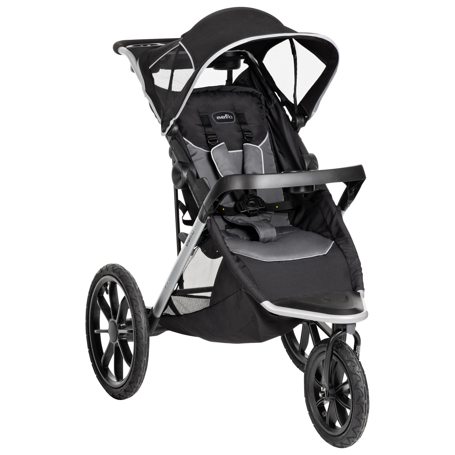 Evenflo Victory Plus Jogger Travel System - Grey Scale