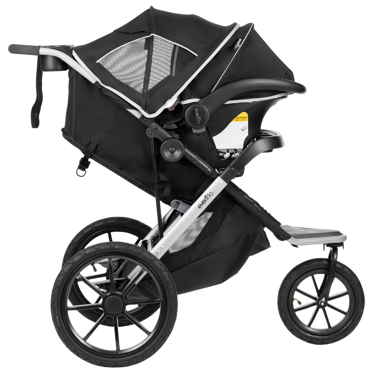Evenflo Victory Plus Jogger Travel System - Grey Scale