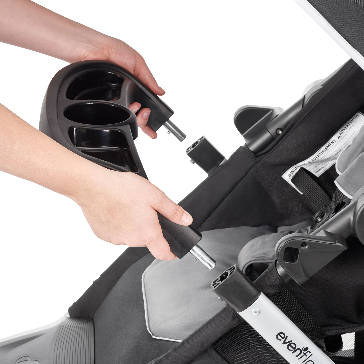 Evenflo Victory Plus Jogger Travel System - Grey Scale