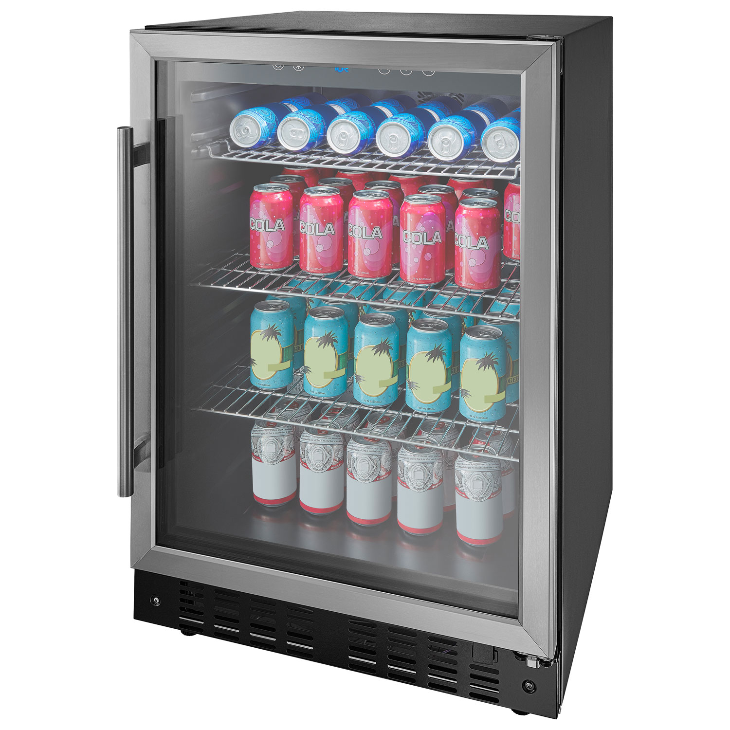 Insignia 165-Can Freestanding Beverage Centre - Staineless Steel - Only at Best Buy