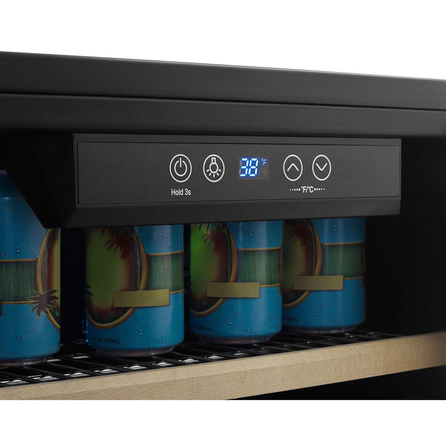 Insignia 130-Can Freestanding Beverage Cooler - Only at Best Buy