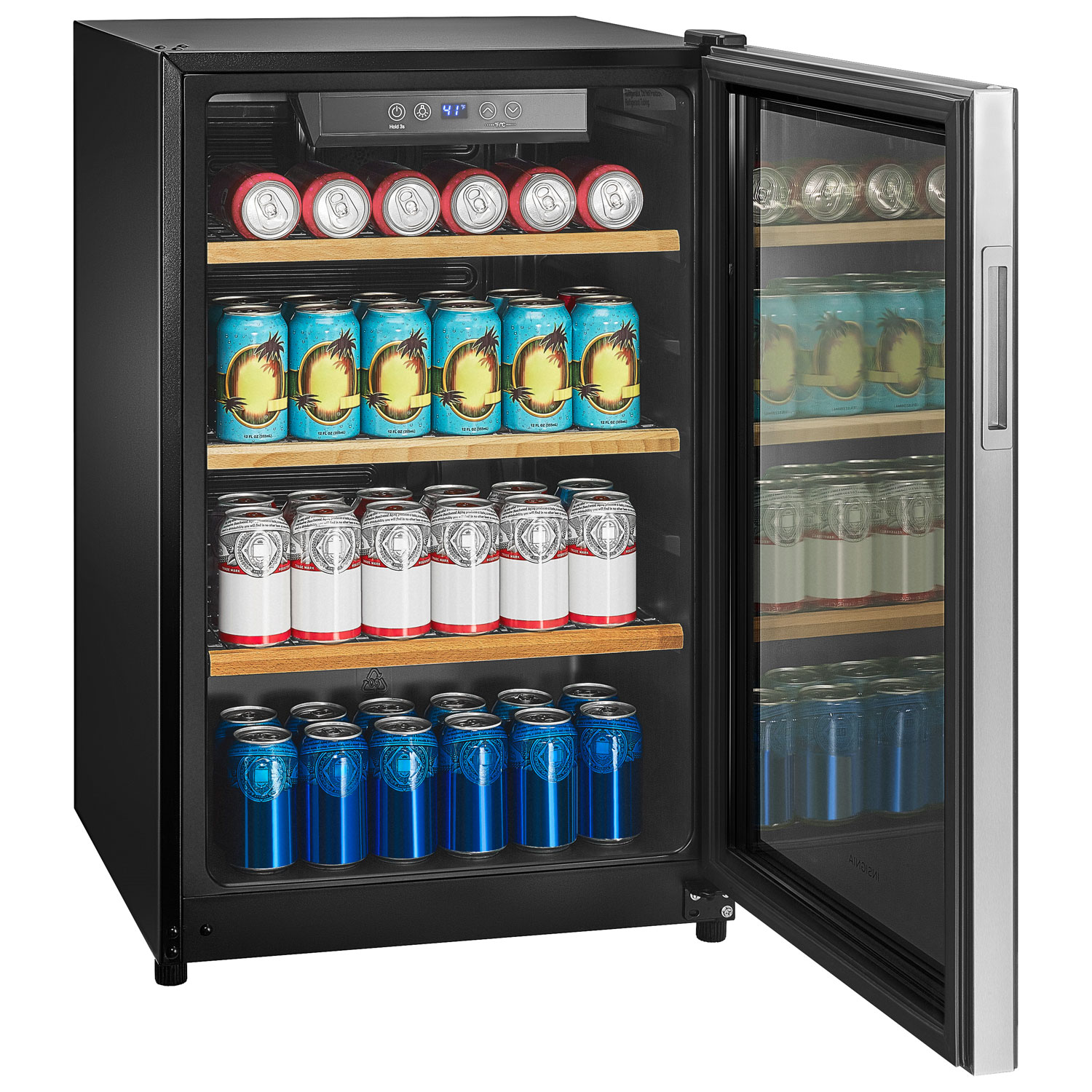 Insignia 130-Can Freestanding Beverage Cooler - Only at Best Buy