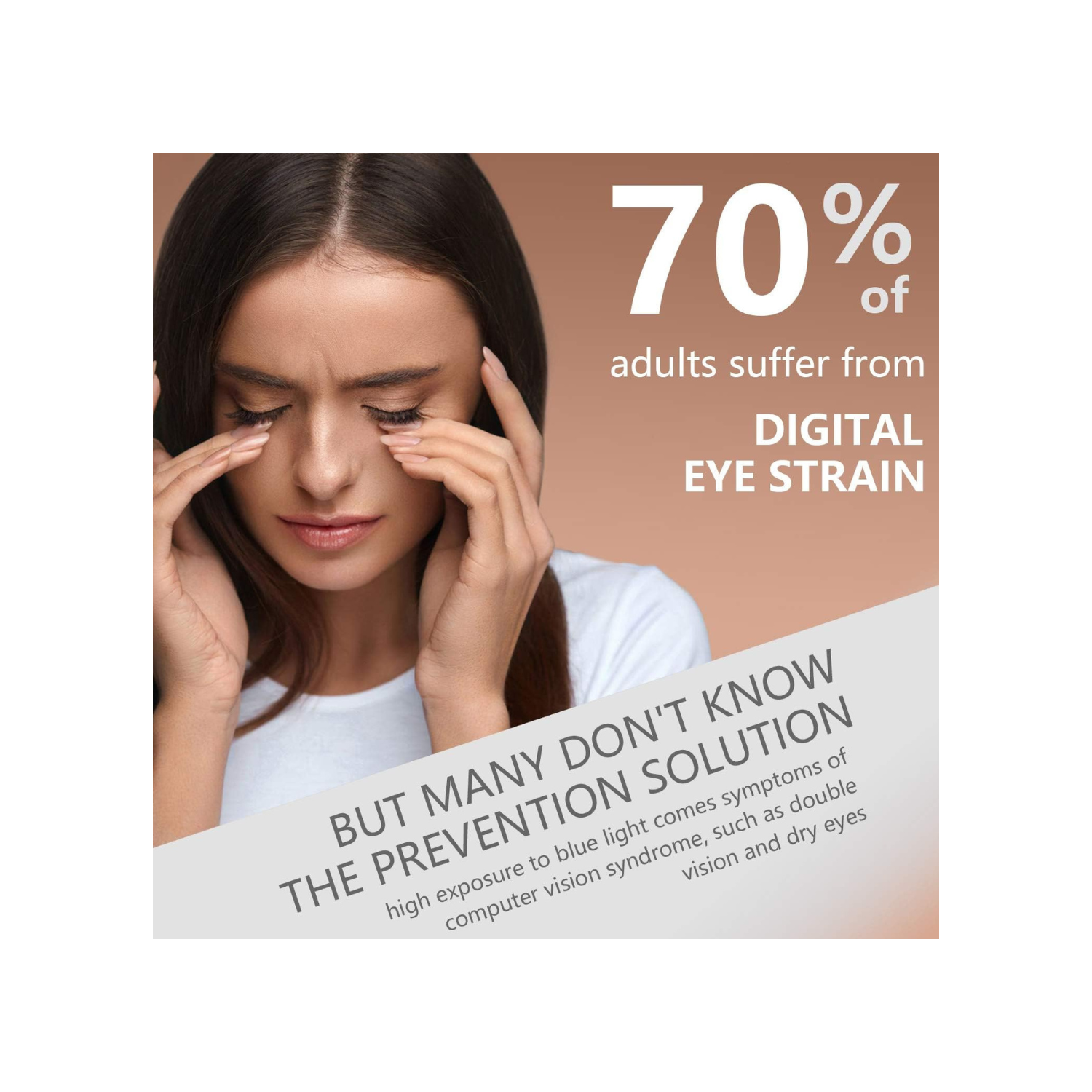 FONHCOO Blue Light Blocking Glasses Women Men Computer Eyeglasses,TR90 Fashion Round Transparent Anti Blue Light Glasses with Anti Eyestrain & UV