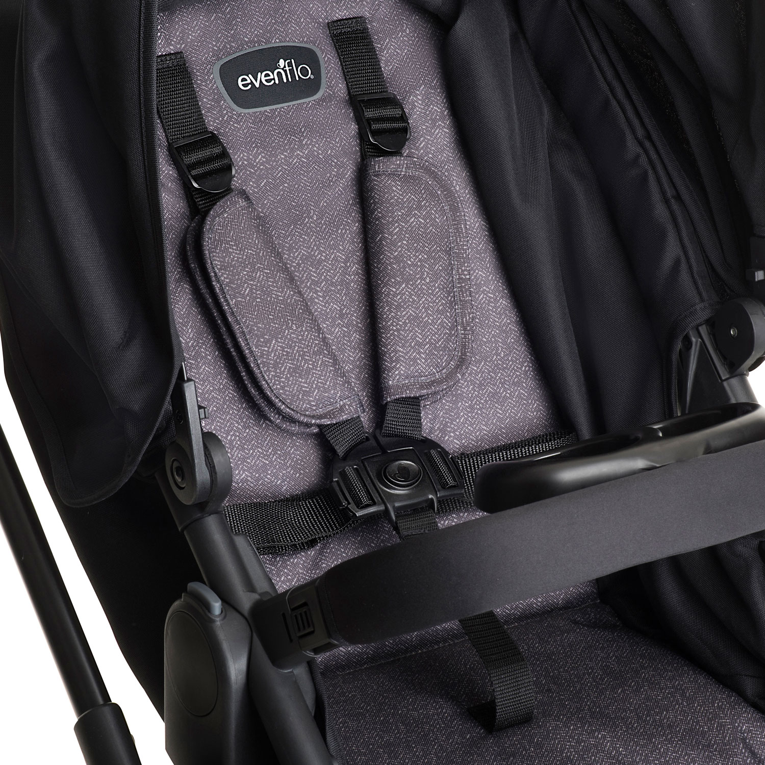Evenflo Pivot Modular Travel System with LiteMax Infant Car Seat - Casual Grey