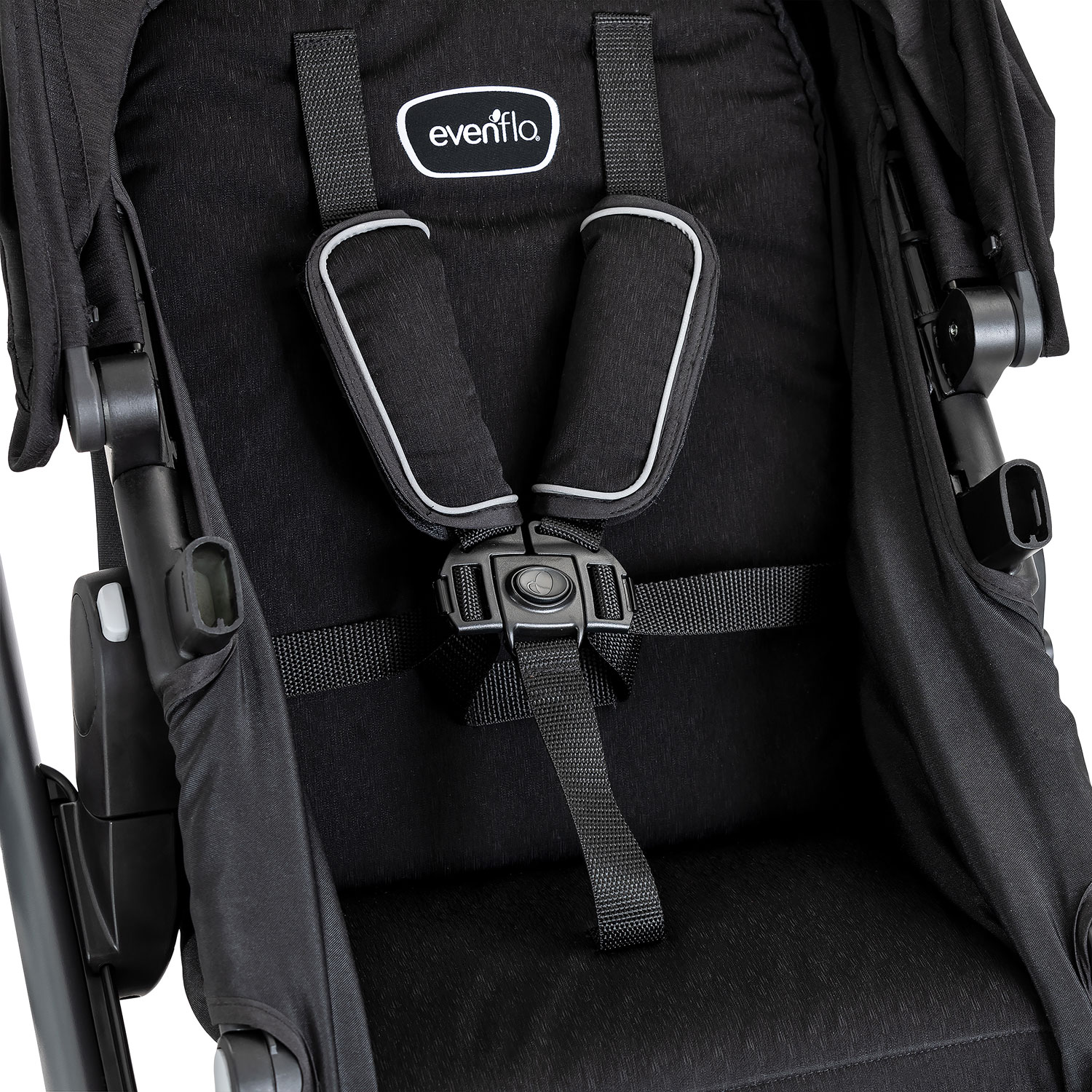 Evenflo Pivot Xpand Modular Travel System with LiteMax Infant Car Seat - Ayrshire Black