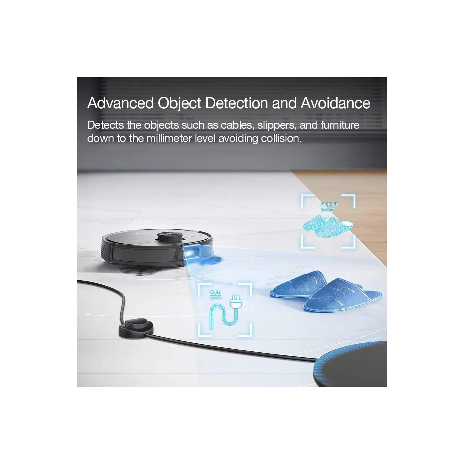 Open Box- Deebot By Ecovacs OZMO T8+ Vacuuming and Mopping Robot with Auto-Empty Station