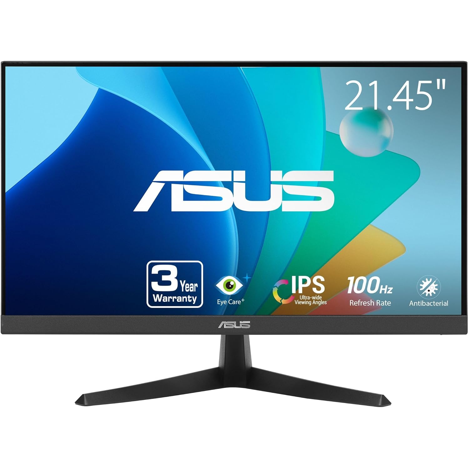 Moniteur de jeu 100&nbsp;Hz de 21 45&nbsp;po VY229HF Eye Care d'ASUS