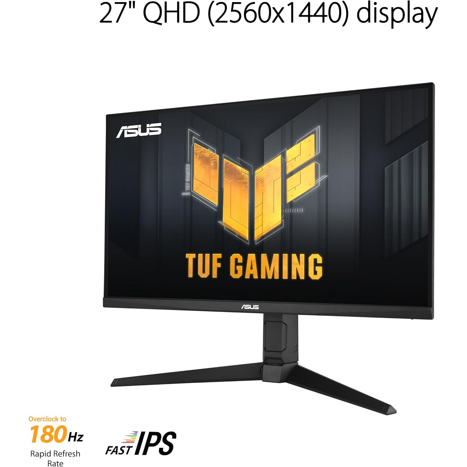 ASUS VG27AQL3A TUF Gaming Monitor 27" QHD 180Hz Fast IPS
