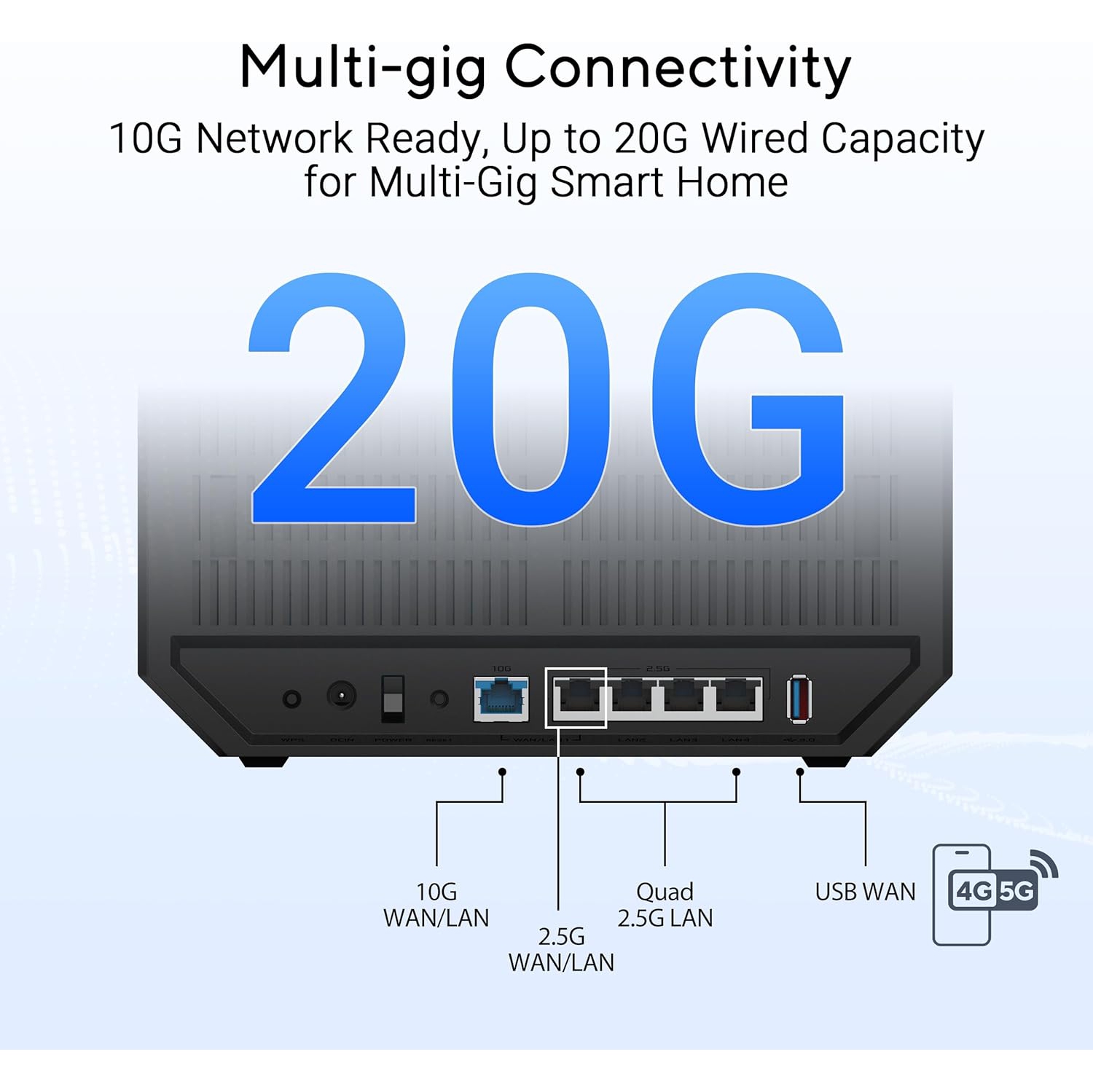 Routeur Wi-Fi 7 tribande RT-BE92U BE9700 d'ASUS avec bande passante 320&nbsp;MHz et prise en charge AI Mesh