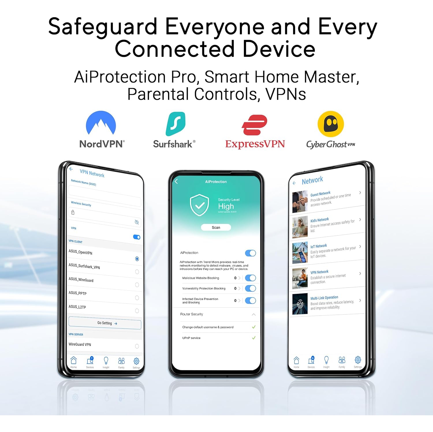 Routeur Wi-Fi 7 tribande RT-BE92U BE9700 d'ASUS avec bande passante 320&nbsp;MHz et prise en charge AI Mesh