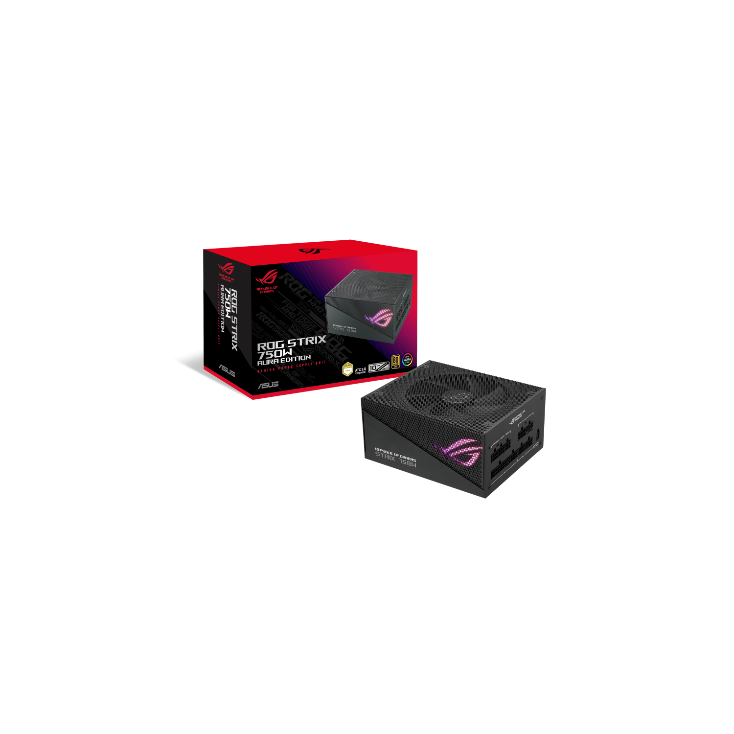 ASUS ROG Strix 750W Aura Gaming Fully Modular RGB Power Supply