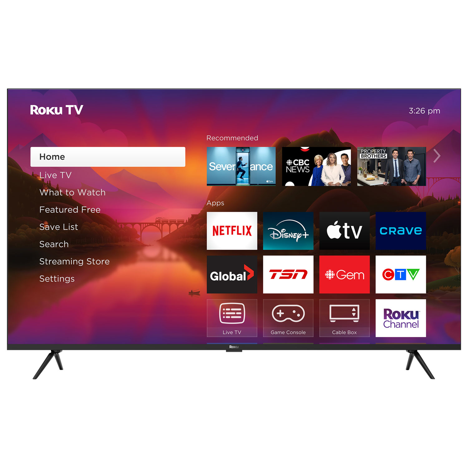 Téléviseur intelligent Roku Mini-DEL QLED HDR 4K de 55 po Série Plus Roku - 2025 - Exclusivité Best Buy