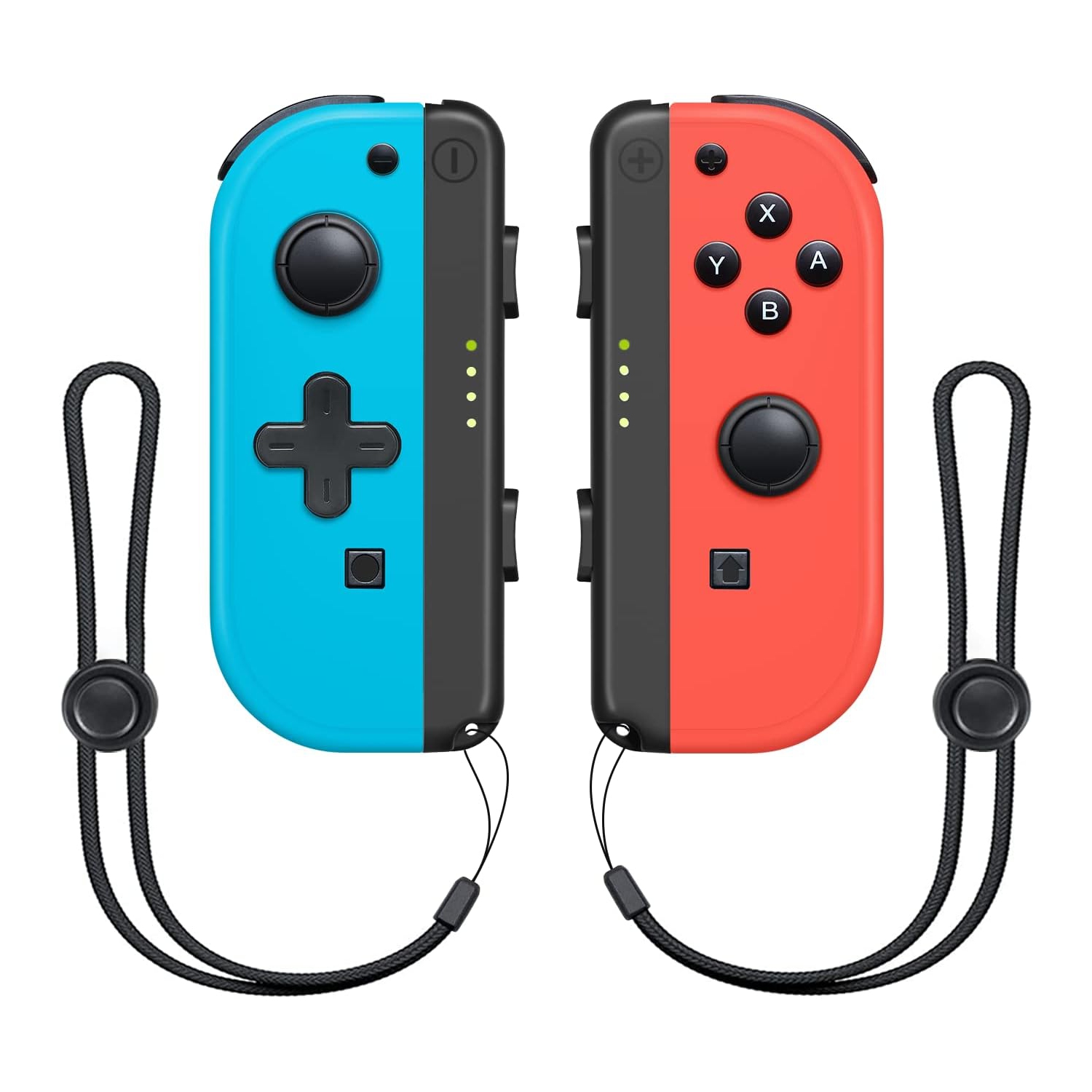 Wireless Controller with Wrist Straps + Grip, Wake-Up & Motion Controls, 500mAh Battery, Compatible with Nintendo Switch