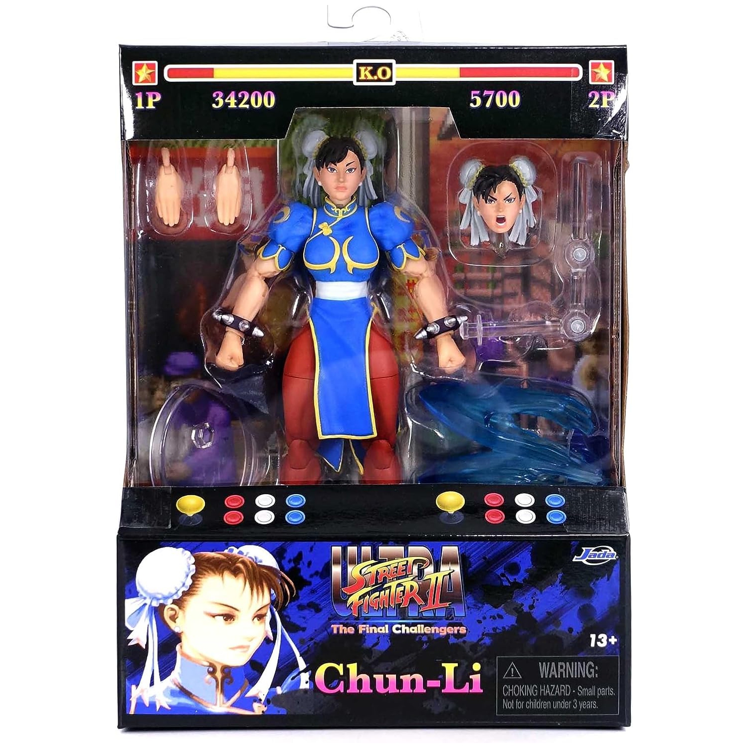 Street Fighter 2 The Final Challengers 6 Inch Action Figure Wave 1 - Chun Li