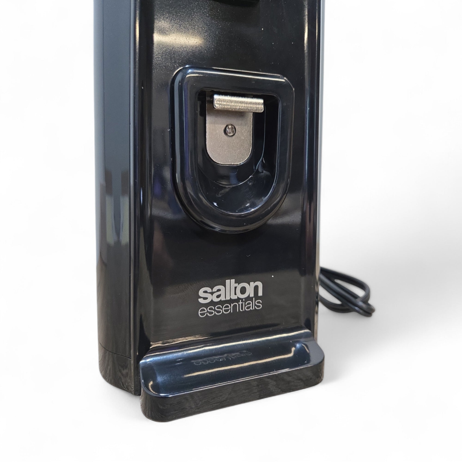 Salton Essentials – Ouvre-boîte électrique 3-en-1, noir