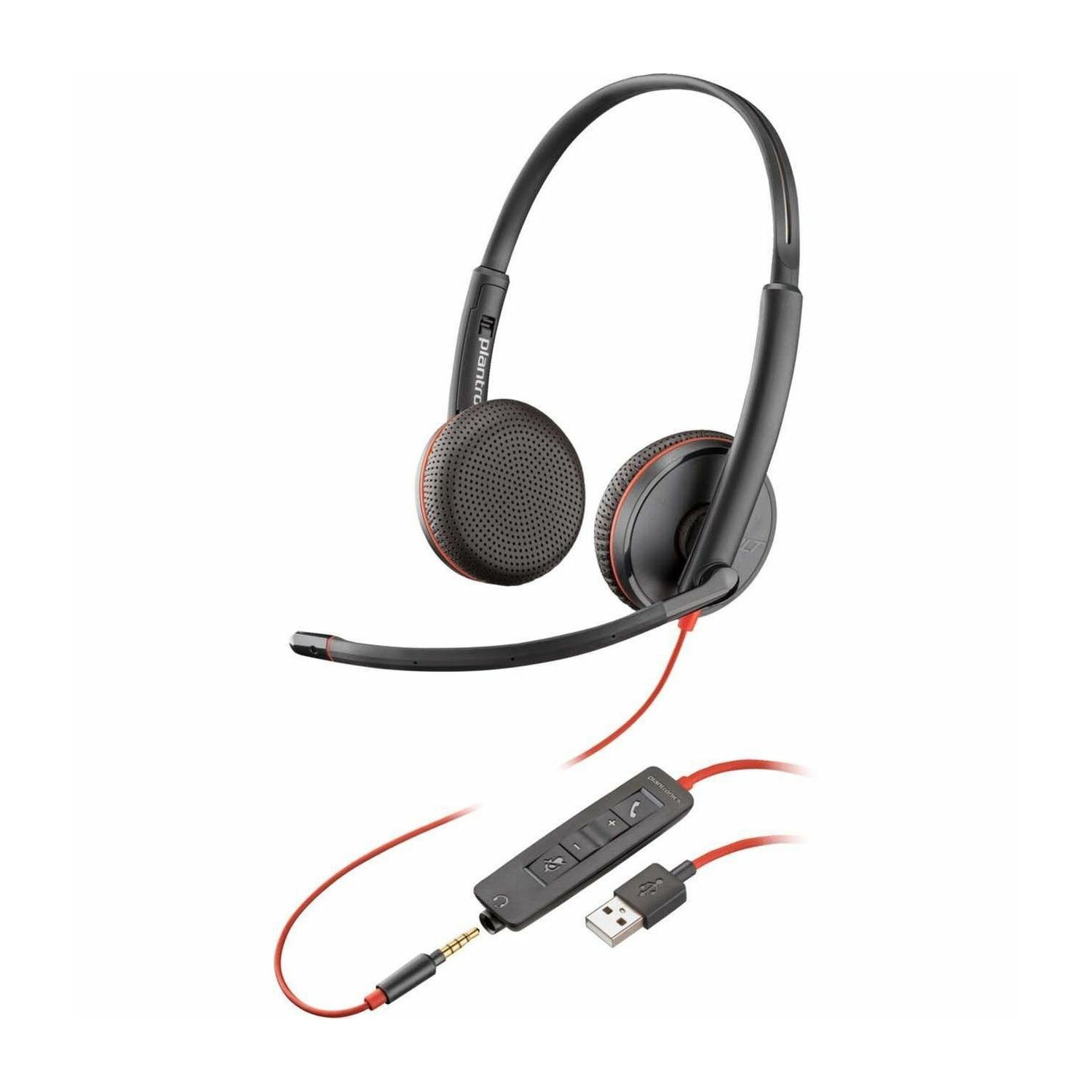 HP Poly Blackwire C3225 Headset Top With Microphone -
