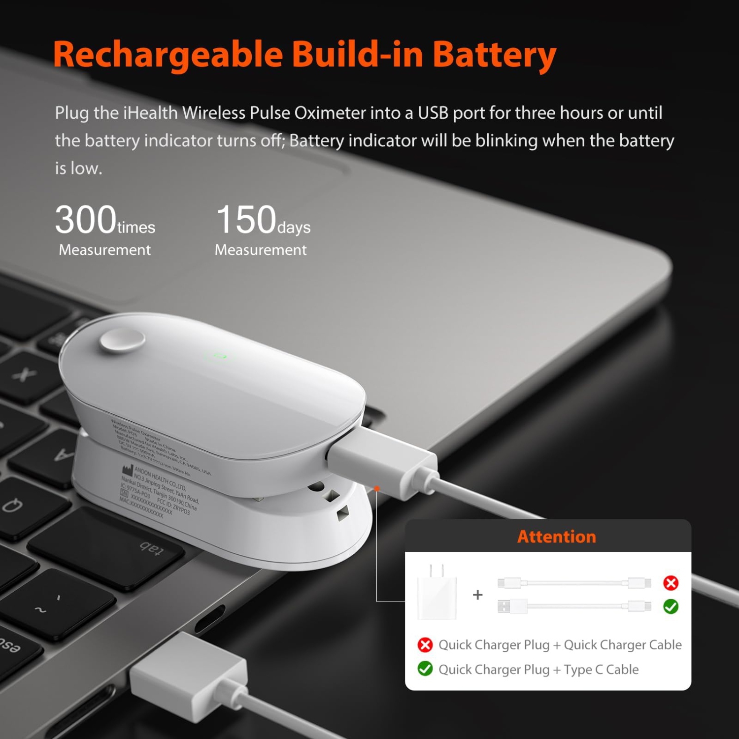 iHealth Air Wireless Pulse Oximeter