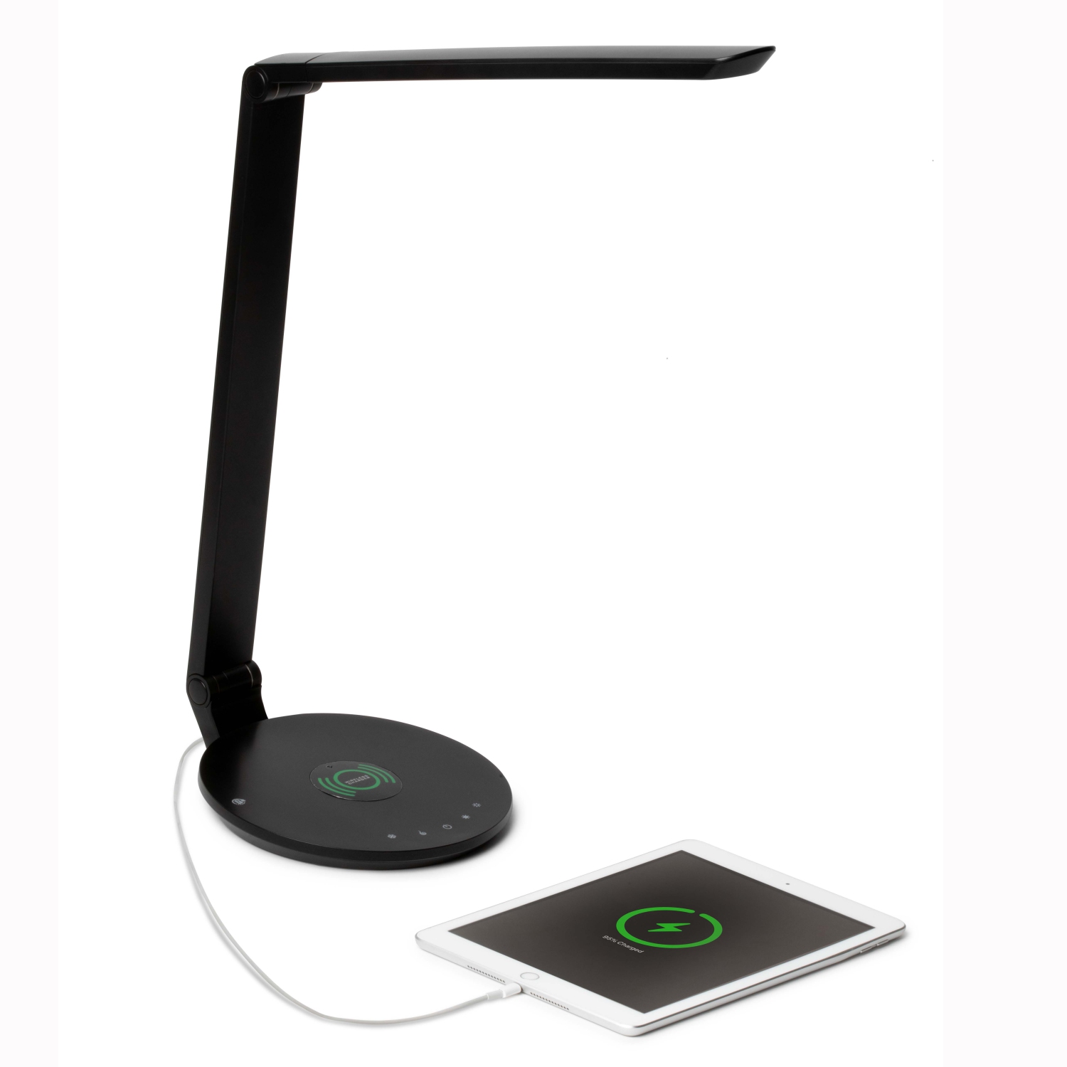 Lampe de bureau moderne - Lampe LED réglable - 10&nbsp;W - Noir