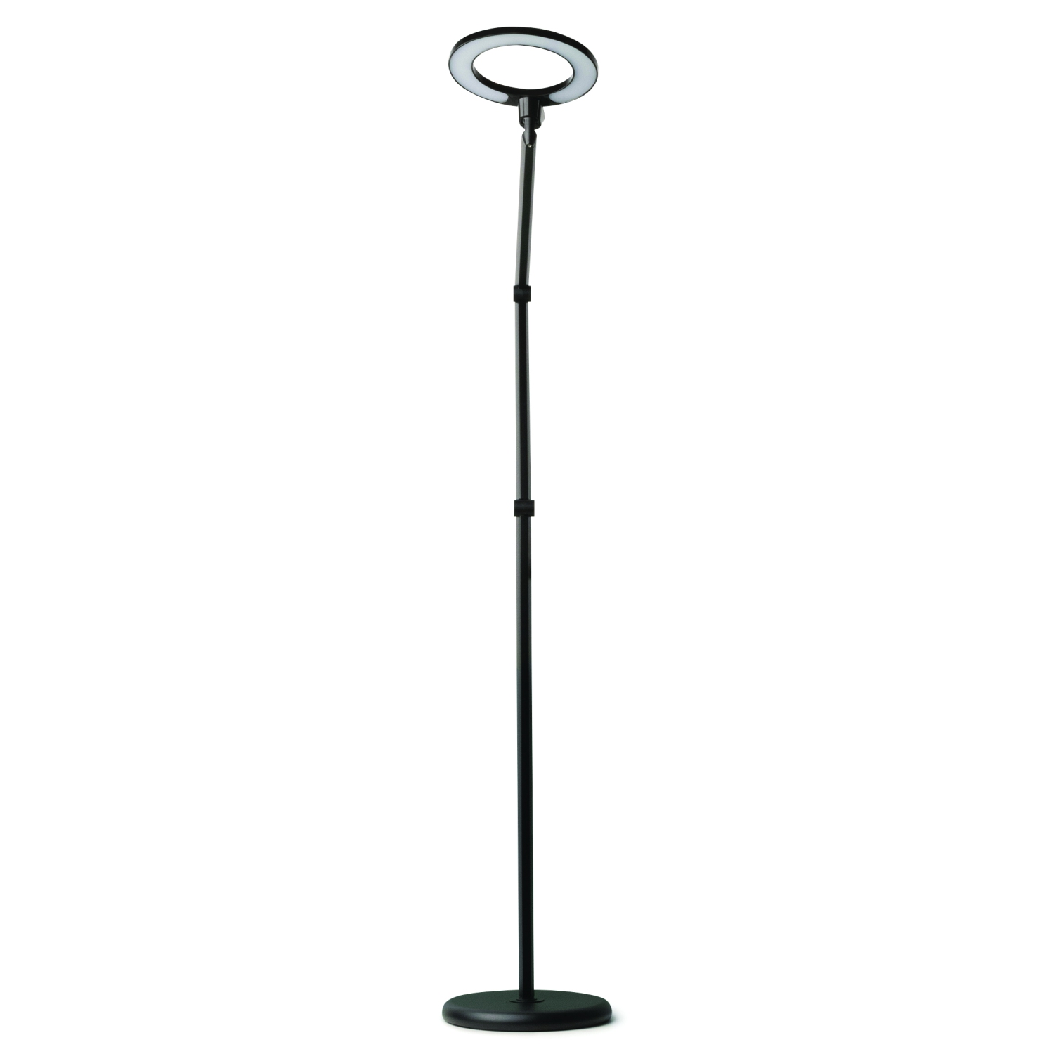 Lampadaire moderne – LED d'angle – 12 W – Noir
