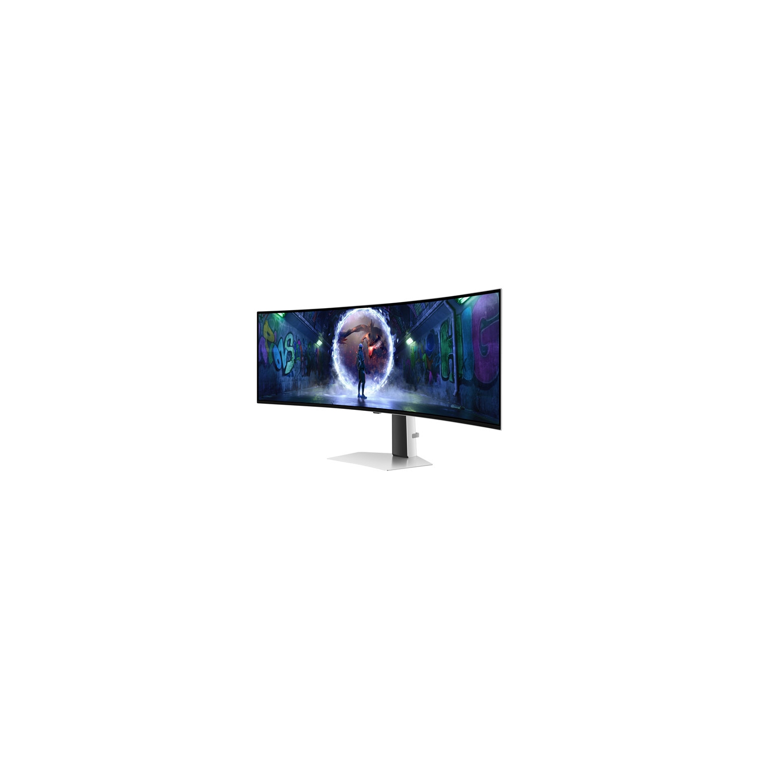 Boîte ouverte - Moniteur de jeu incurvé DELO 0,03&nbsp;ms 144&nbsp;Hz G9 Dual QHD de 49&nbsp;po LS49DG912SNXZA de Samsung