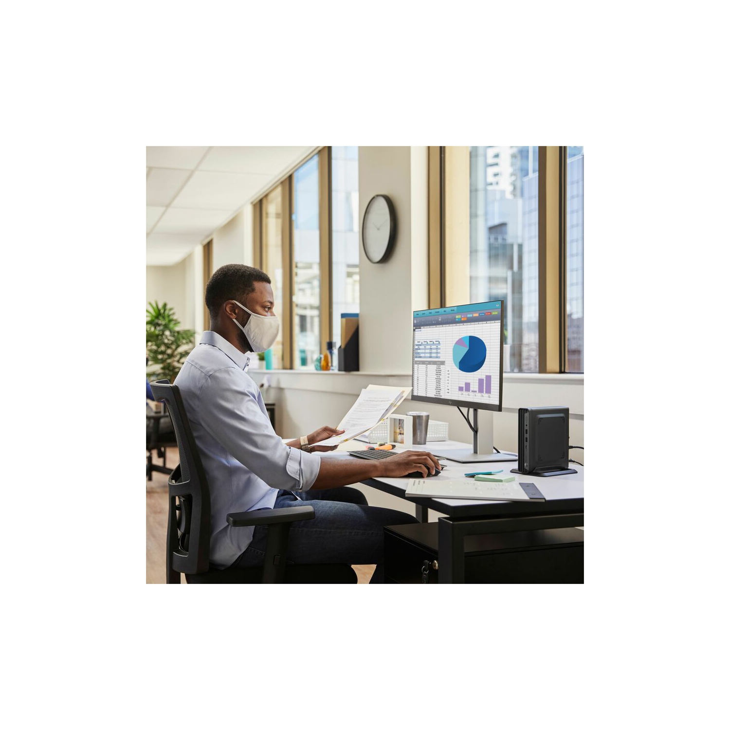 HP Pro Mini 400 G9 Desktop PC - - (B17T4AT#ABA)