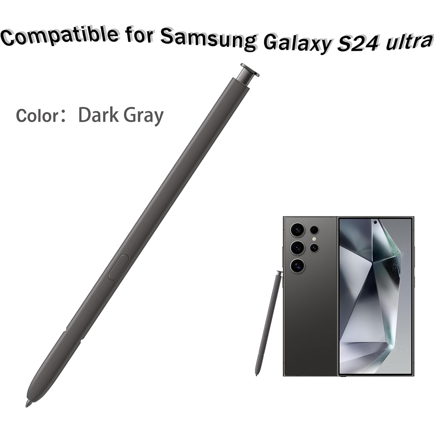 Galaxy S24 Ultra S Pen Replacement for Samsung Galaxy S24 Ultra Stylus Pen Replacement Galaxy S24 Ultra 5G All Versions Touch Stylus Pen