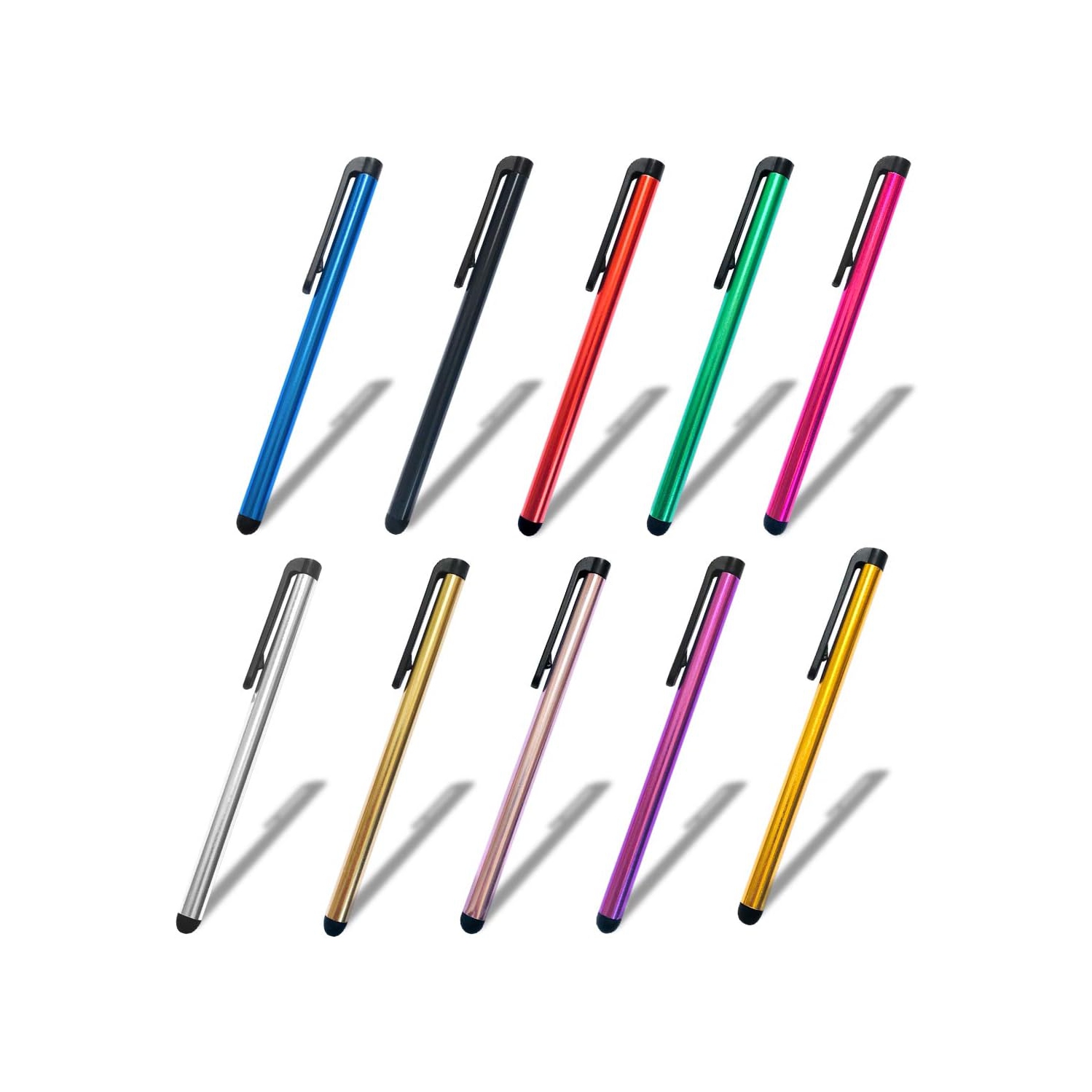 10 Pack Stylus Pen Set, Universal Touch Screen Capacitive Styli Compatible with iPad iPhone 6 6s 7 7s 8 Plus Kindle Samsung Note S5 S6 S7 Edge S8
