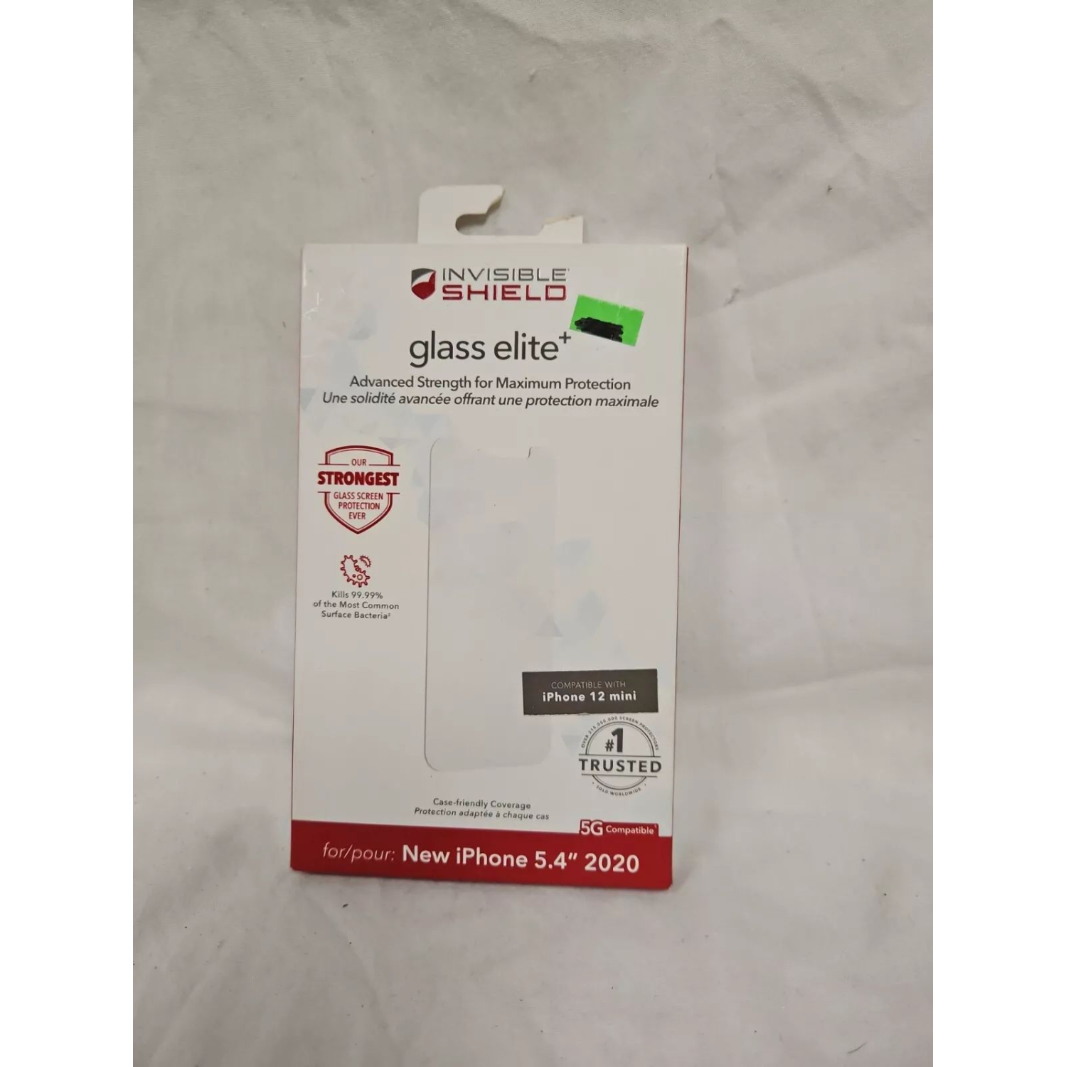 Zagg Invisible Shield Glass Privacy Screen Protector - iPhone 5.4 2020