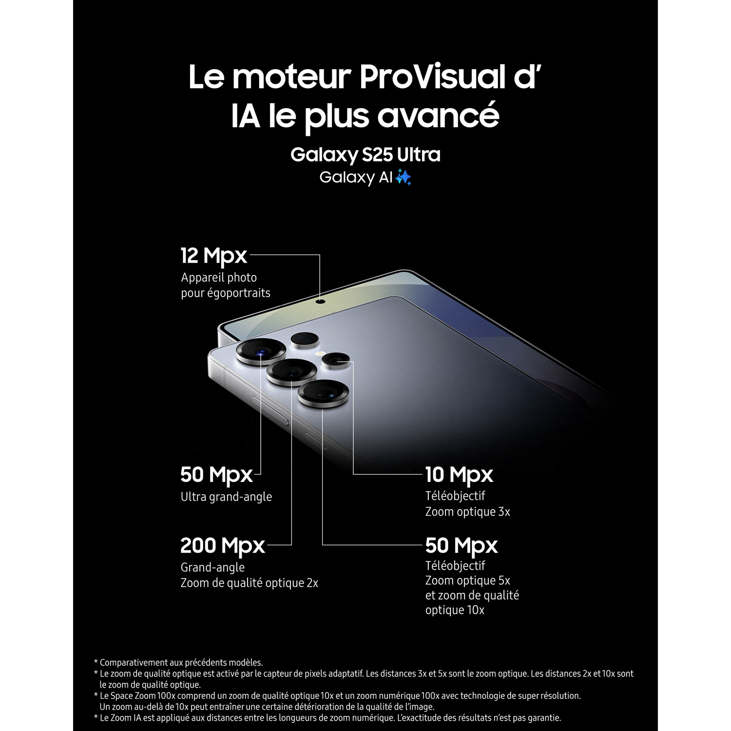 Galaxy S25+ de 256 Go de Samsung - Menthe - Déverrouillé