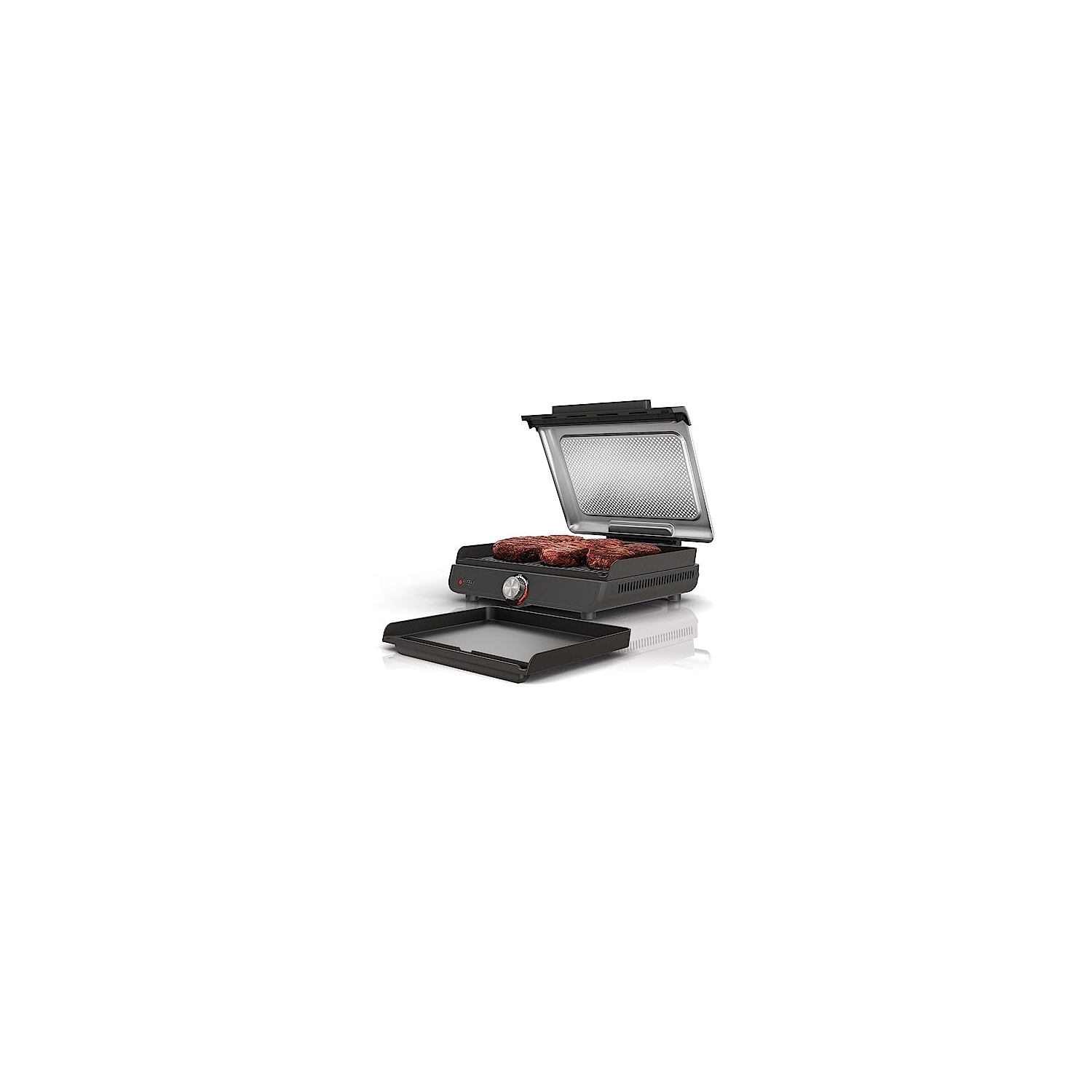(Refurbished Excellent) - Ninja Sizzle Smokeless Indoor Grill & Griddle