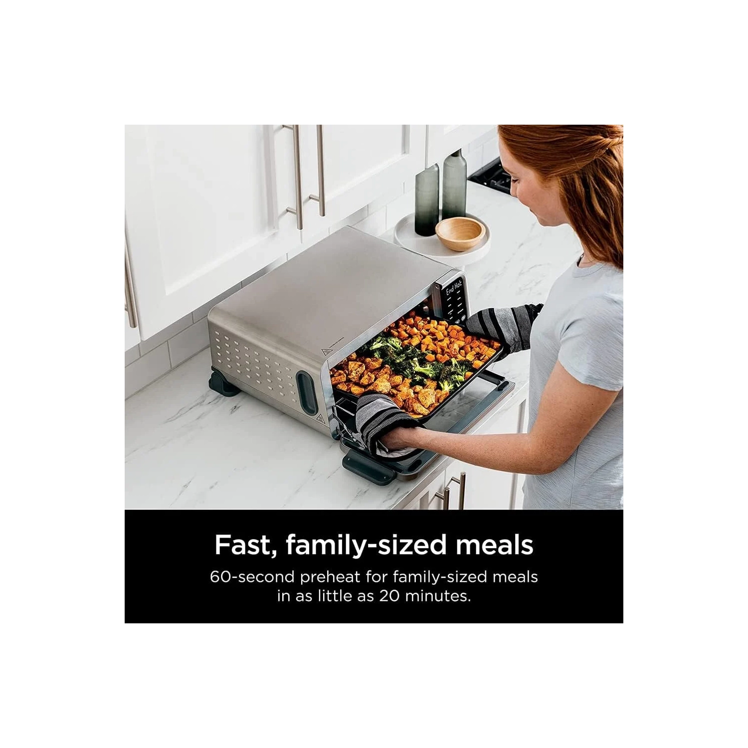 (GOOD remis à neuf) - Four 8-en-1 Digital Air Fry Pro de Ninja en acier inoxydable