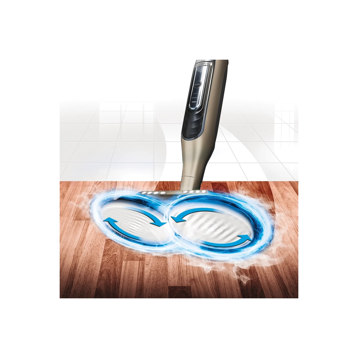 (Remis à neuf Très bon état) - Vadrouille à vapeur tout-en-un Shark pour nettoyer et désinfecter les planchers durs