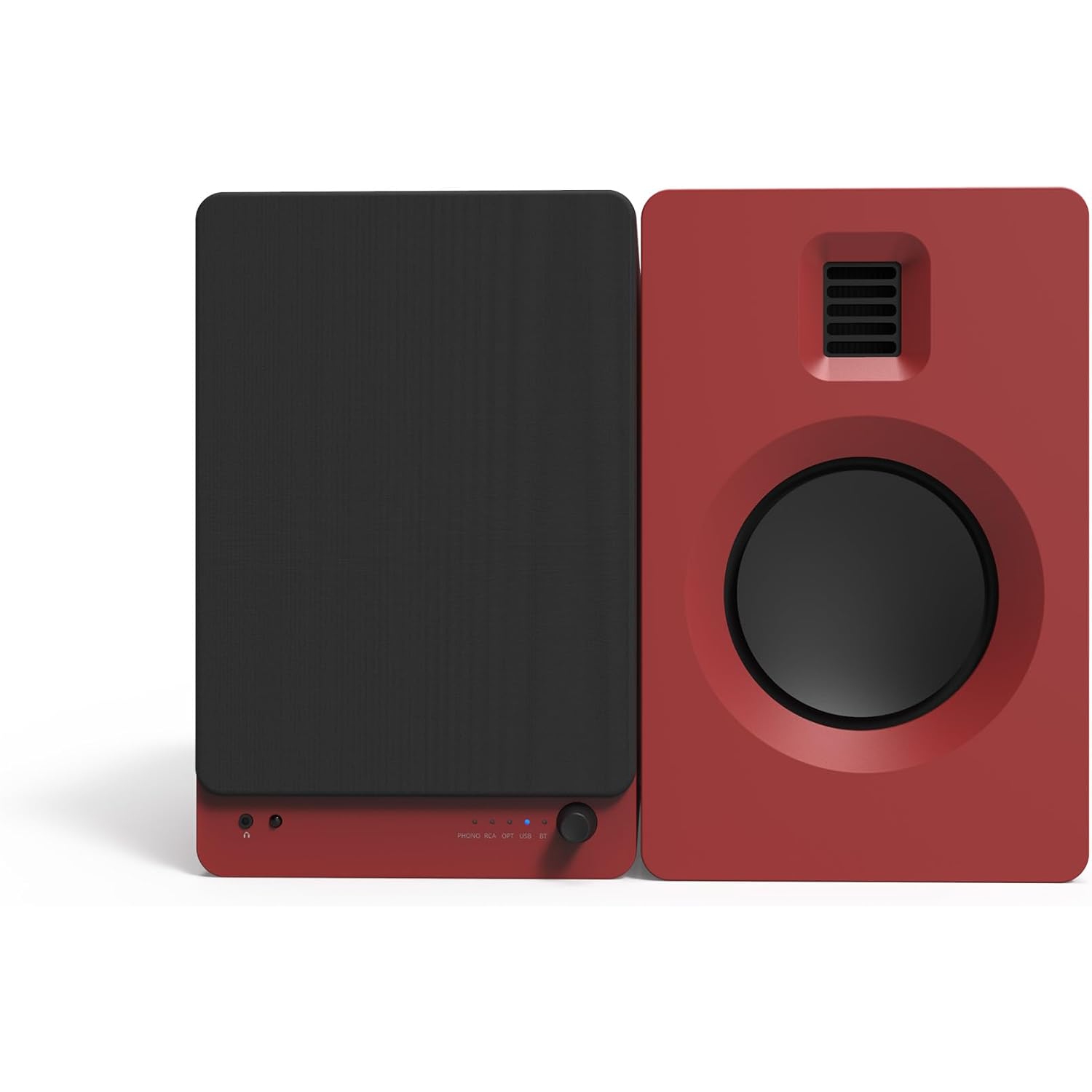 Kanto TUK Powered Bookshelf Speakers w/ Built-in USB DAC, Dedicated RCA w/ Phono Pre-amp, Bluetooth, AMT Tweeter & 5.25" Aluminum Driver
