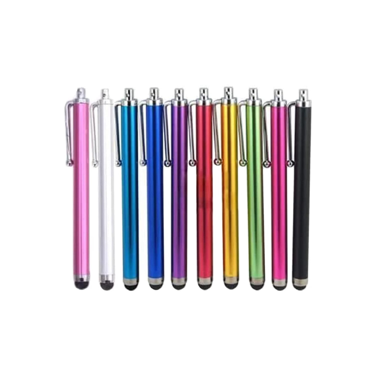 H Stylus Pen 10 Pack Universal Touch Screen Capacitive Stylus for Touch Screen Tablets,10 Colors
