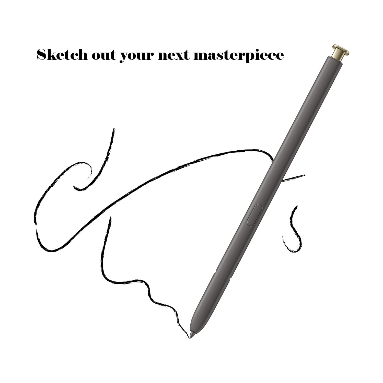 Galaxy S24 Ultra S Pen Replacement for Samsung Galaxy S24 Ultra Stylus Pen,S Pen S24 Ultra Replacement Touch Pen NoBluetooth(Yellow Gold)