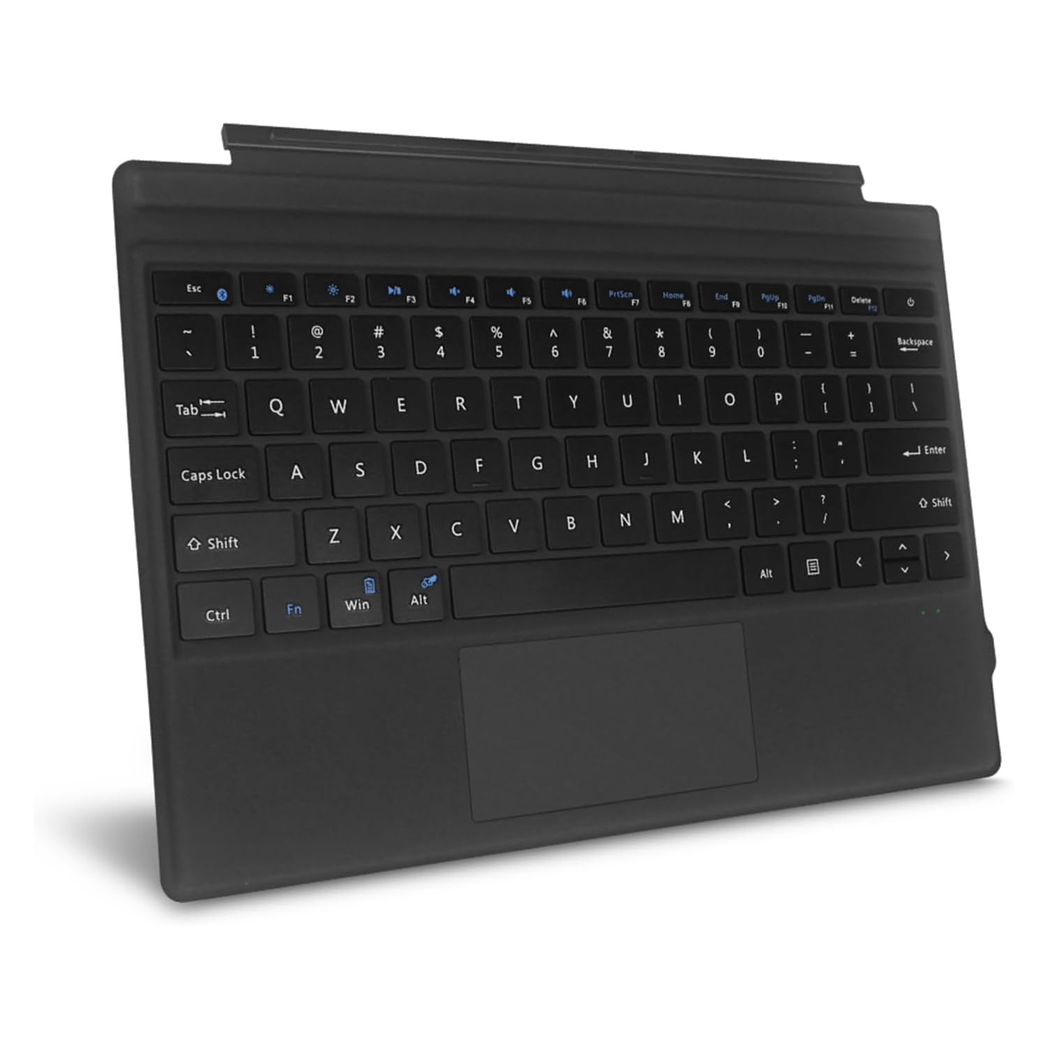 Type Cover for Microsoft Surface Pro 7 / Pro 6 / Pro 5 / Pro 4 / Pro 3, Ultra-Slim Portable Wireless Bluetooth Keyboard with Built-in Rechargeable Battery, Auto Sleep/Wake