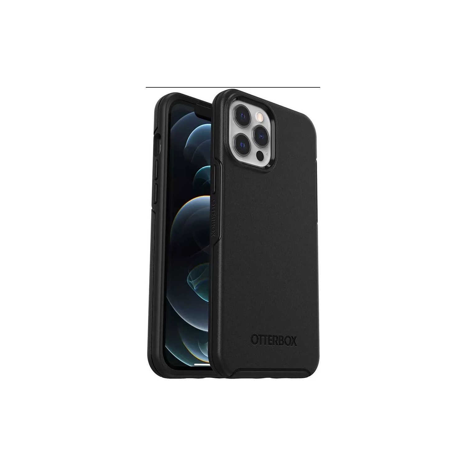 Étui SYMMETRY + d'OtterBox avec MagSafe pour iPhone 12 Pro Max - Noir
