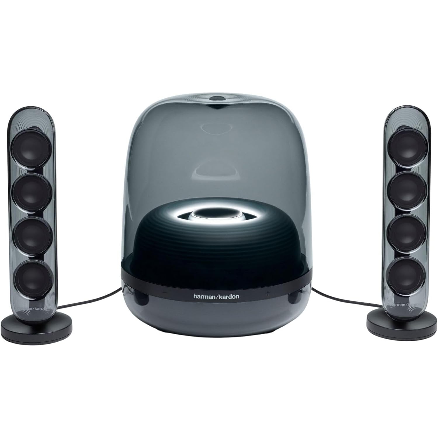 Open Box - Harman Kardon SoundSticks 4 Bluetooth Wireless Speaker - Black