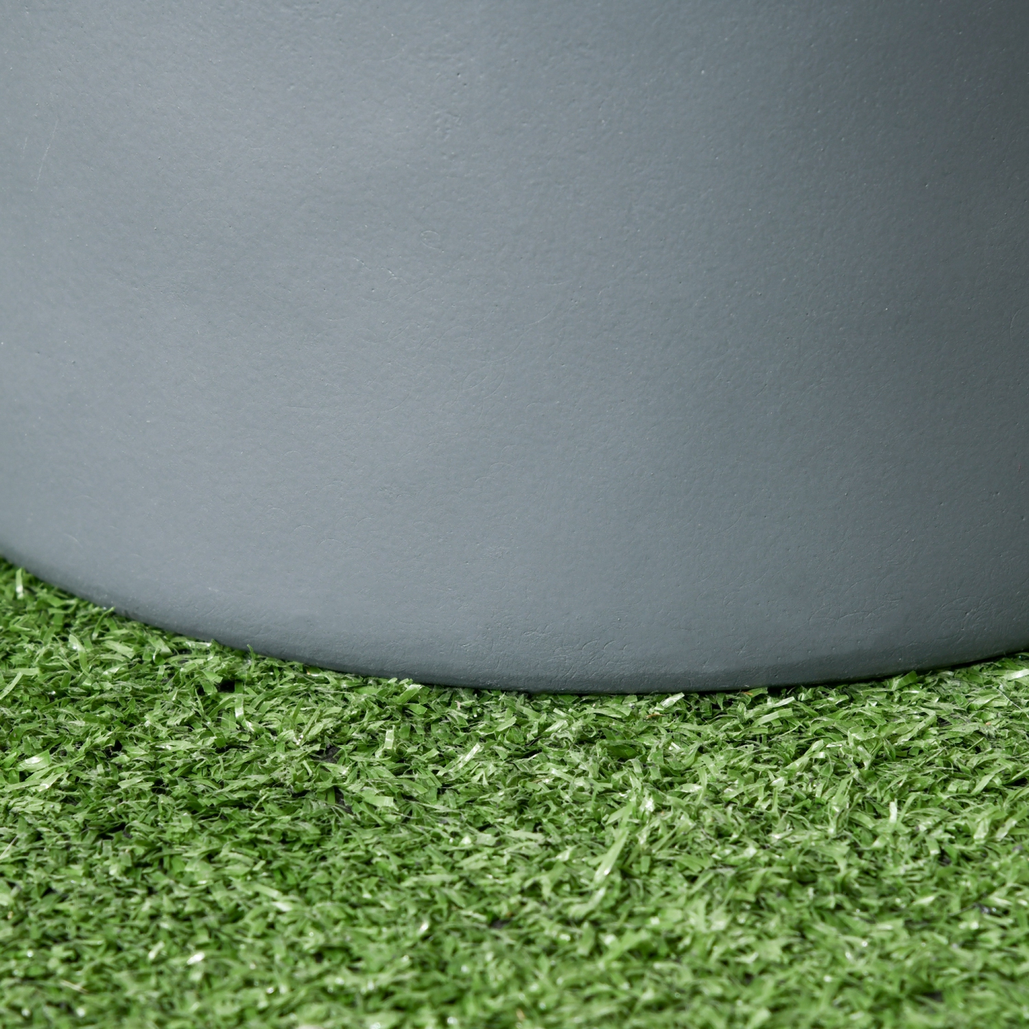 Outsunny Set of 3 Outdoor Planter Set, 13/11.5/9 in, Flower Pots with Drainage Holes, Outdoor Plant Pots for Patio, Yard, Garden