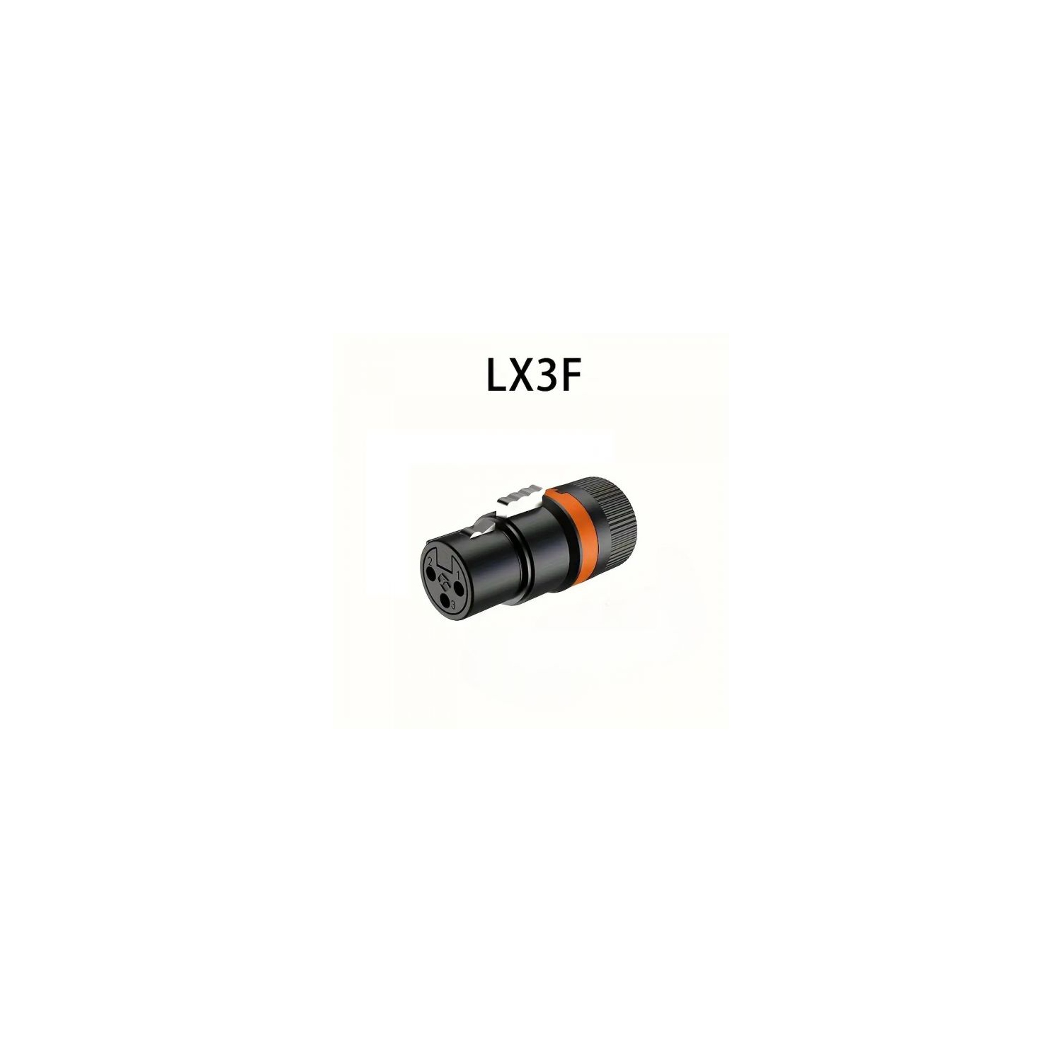 XLR Adapter, 1-Pair XLR Male to Male & XLR Female to Female 3PIN Adapter, Compatible with Mixer, Microphone, Power