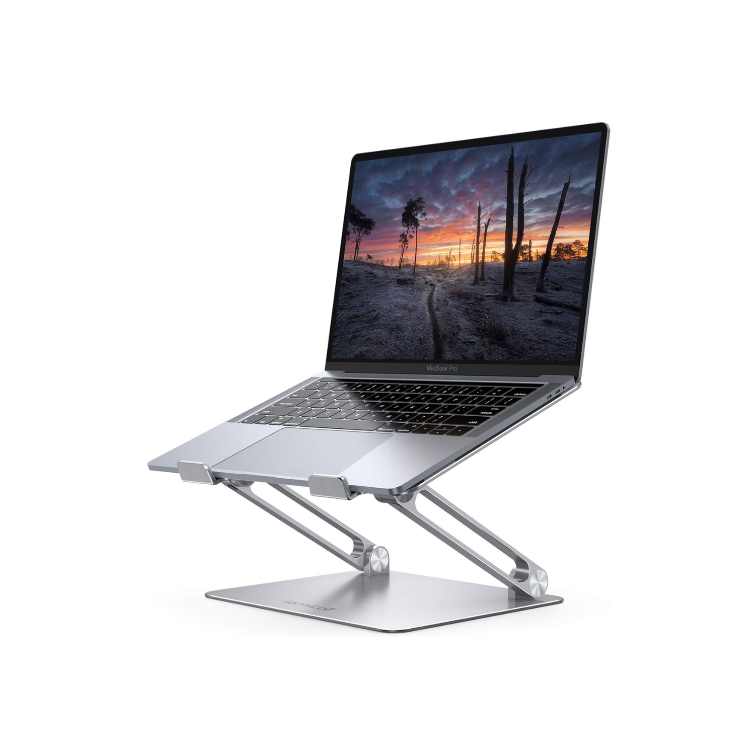 Lamicall Adjustable Laptop Stand, Portable Laptop Riser, Aluminum Laptop Stand for Desk Foldable, Ergonomic Computer Notebook Stand Holder for