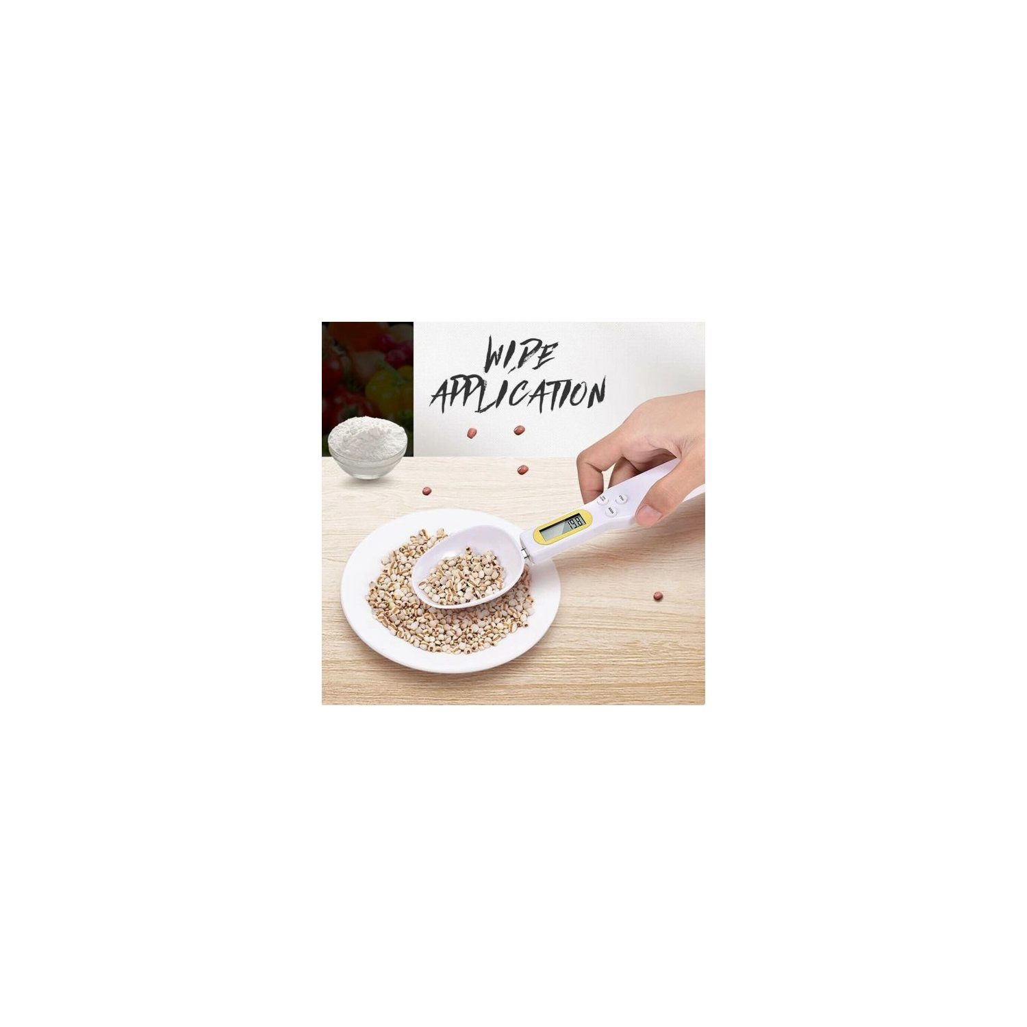 Digital Spoon Scale - Digital Spoon Scale - It's very medium, easy to collect, and it doesn't take up too much space for you