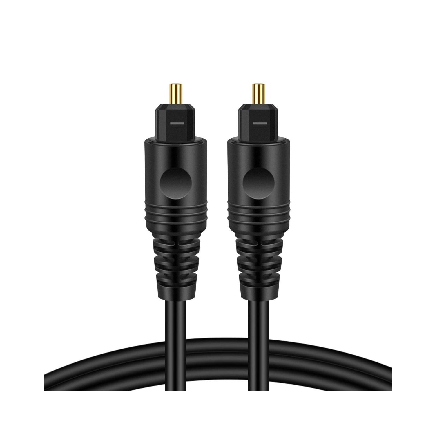 Câble audio optique numérique Toslink vers Toslink numérique fibre optique pour un son clair, complet et riche de -5 pi