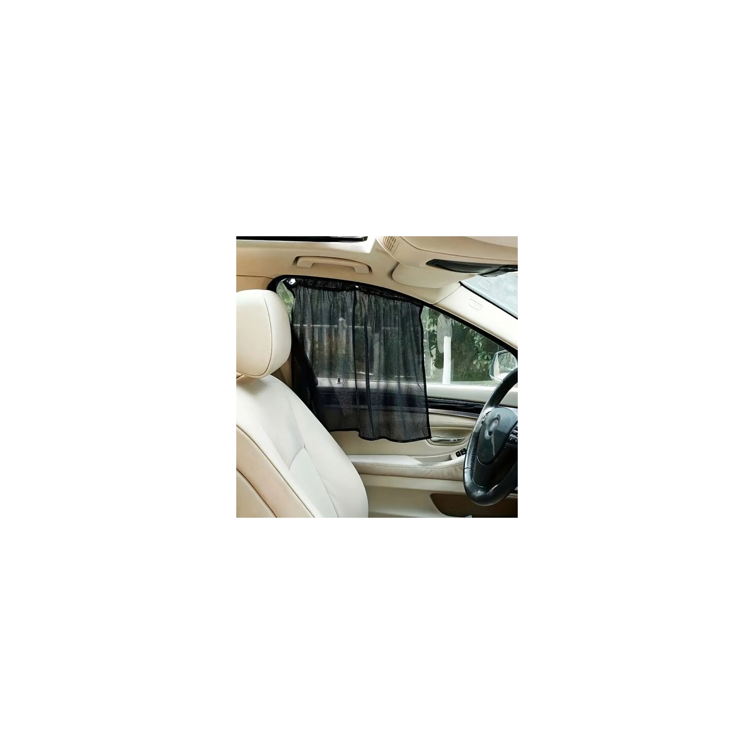 Car Curtain, Light Blocking, Built-in Magnet, UV Protection, Privacy Protection, Easy Installation, Sun Protection, Thick, UV Protection, Sun