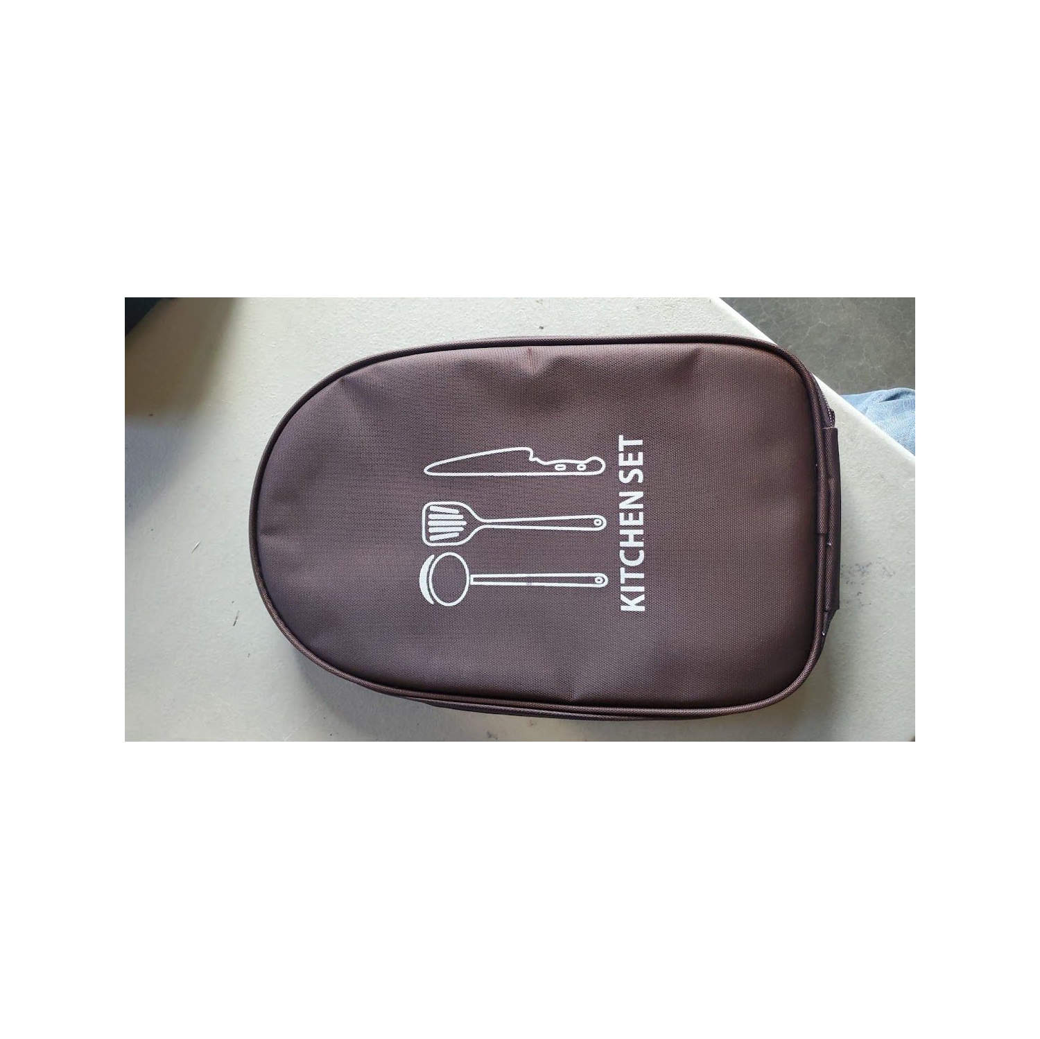 Portable Outdoor Cutlery Storage Kit with Carrying Case for Camping, Hiking, and Travel