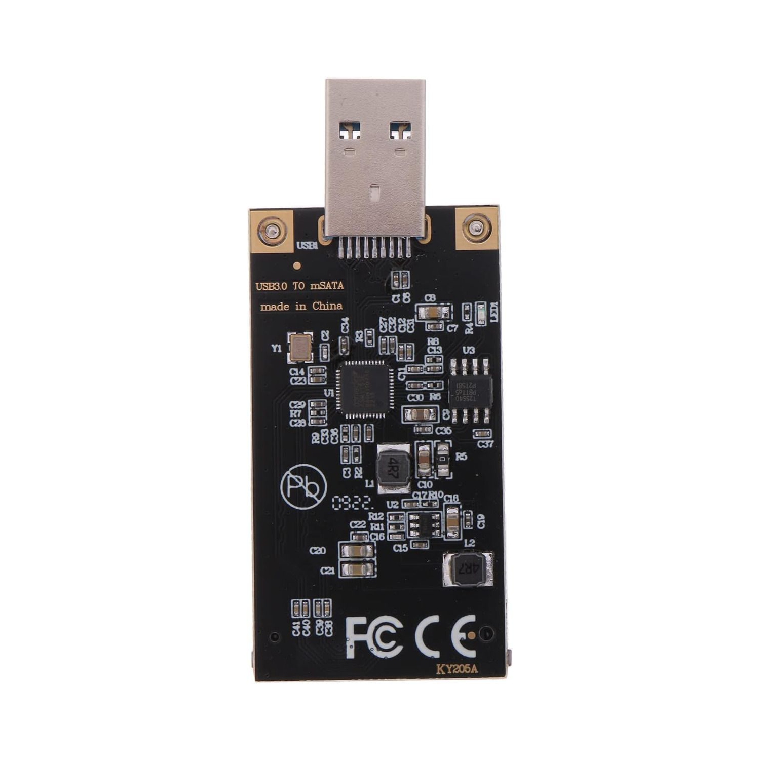 Convertisseur USB 3,0 à MSATA Disque dur portatif à puce ASM1153E -1 pièces