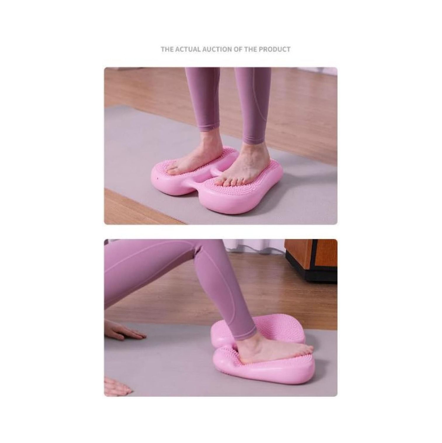 Coussin d'équilibre gonflable multifonctionnel pour renforcer le tronc et entraîner l'équilibre